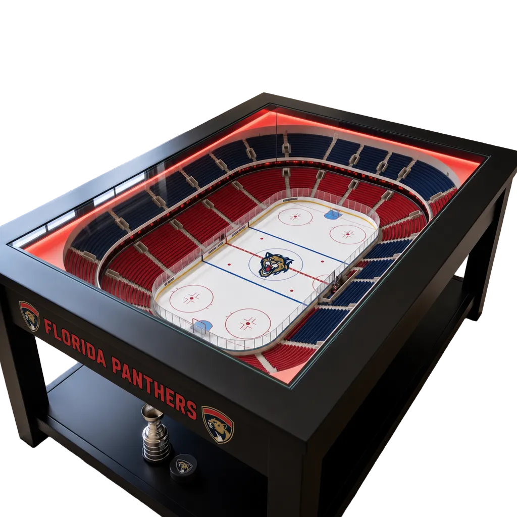 LISCENED NHL TEAM TABLES- Rink Built ™